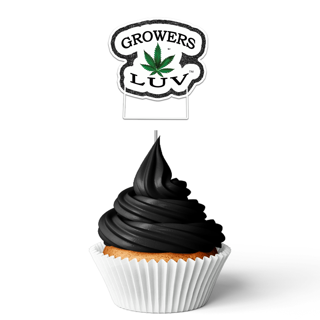 Growers Luv Cupcake Topper