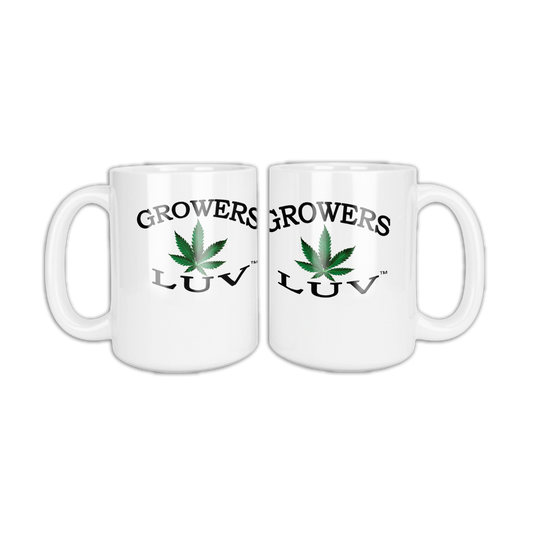 Growers Luv Coffee Mug White