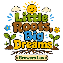 Little Roots Big Dreams V2 Youth Graphic Tee
