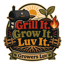 Grill It Grow It Luv It Men's Gildan Graphic Tee