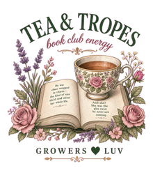 Tea And Tropes Women's Bella Canvas Graphic Tee