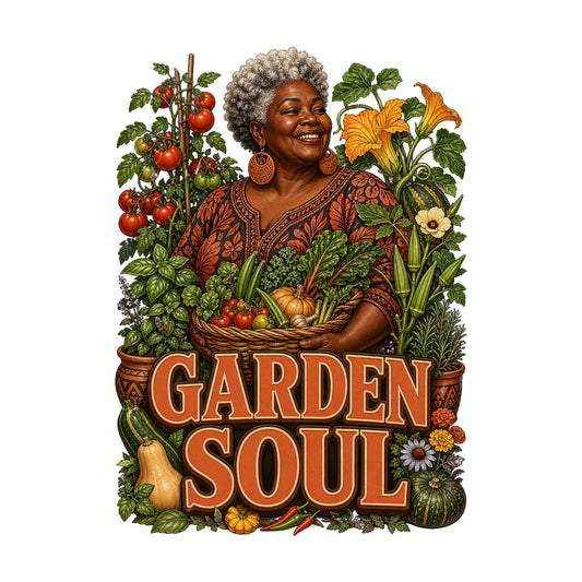 Garden Soul Women's Plant Lover Graphic Tee artwork detail