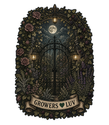 Moonlit Garden Gate Women's Bella Canvas Graphic Tee
