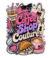 Coffee Shop Couture Women's Bella Canvas Graphic Tee
