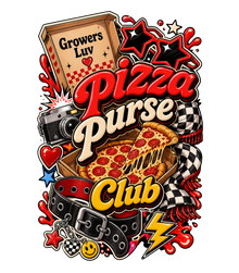 Pizza Purse Club Women's Bella Canvas Graphic Tee