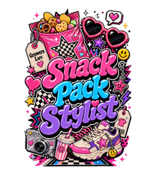 Snack Pack Stylist Women's Bella Canvas Graphic Tee