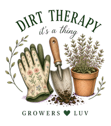 Dirt Therapy Women's Bella Canvas Graphic Tee
