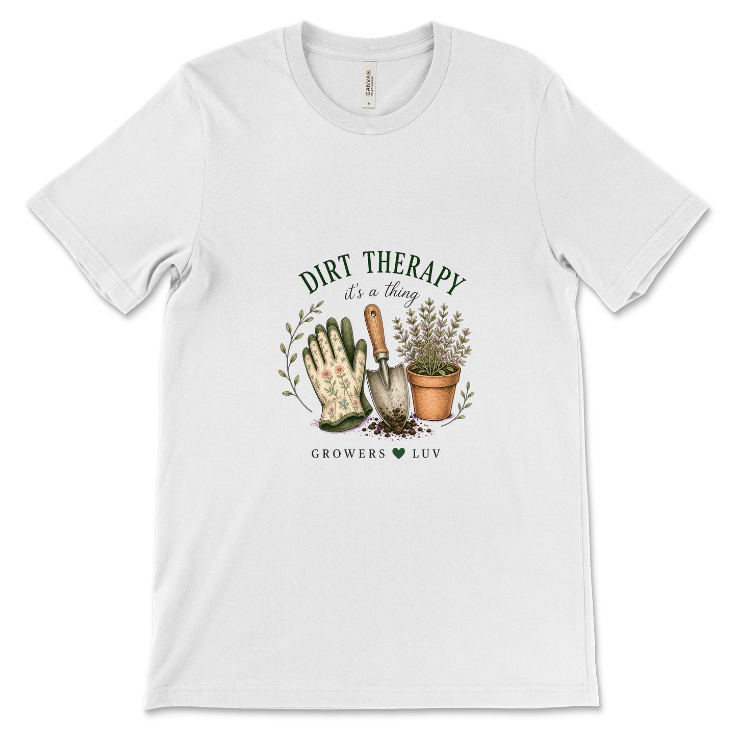 Dirt Therapy Women's Bella Canvas Graphic Tee