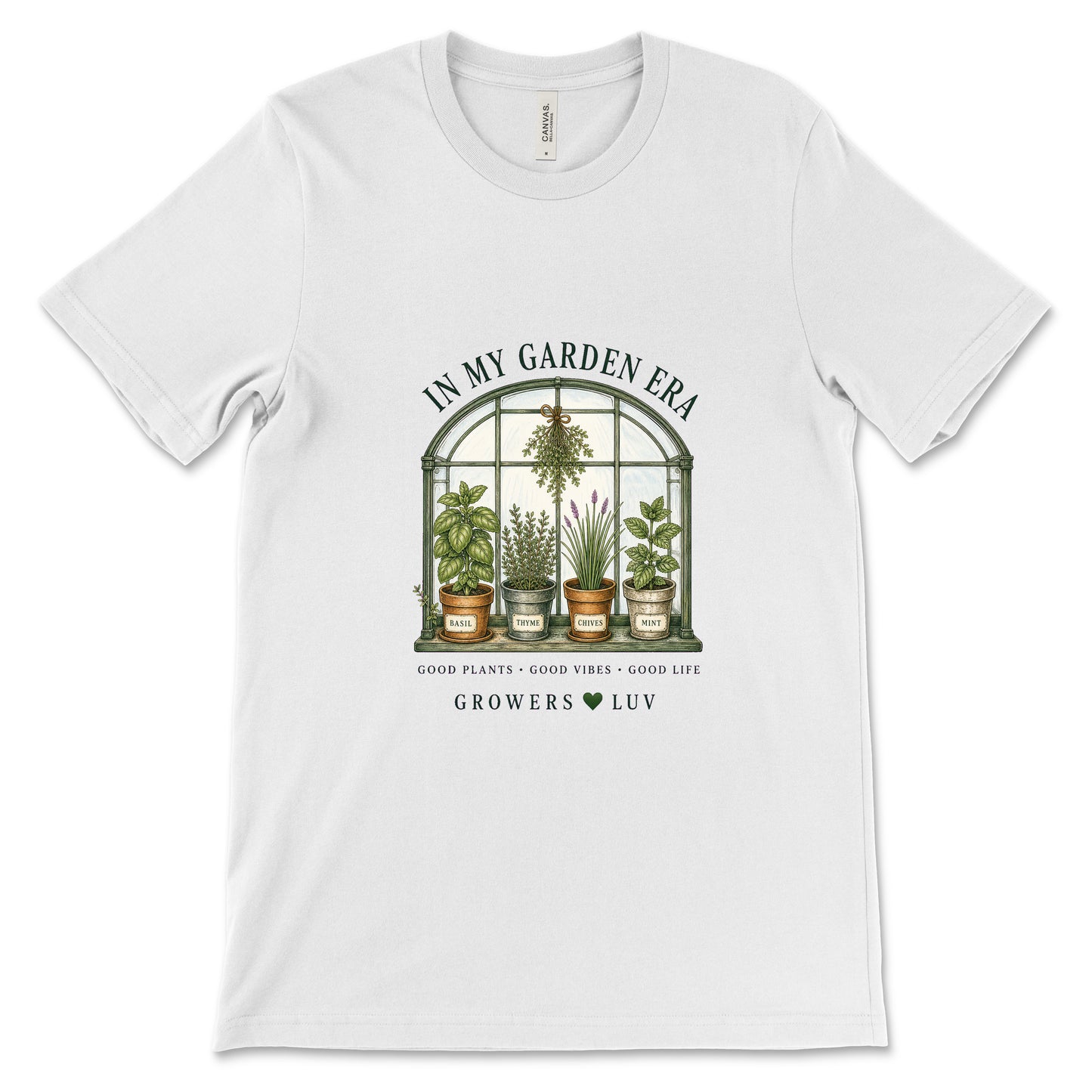 In My Garden Era Women's Bella Canvas Graphic Tee