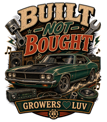 Built Not Bought Women's Bella Canvas Graphic Tee