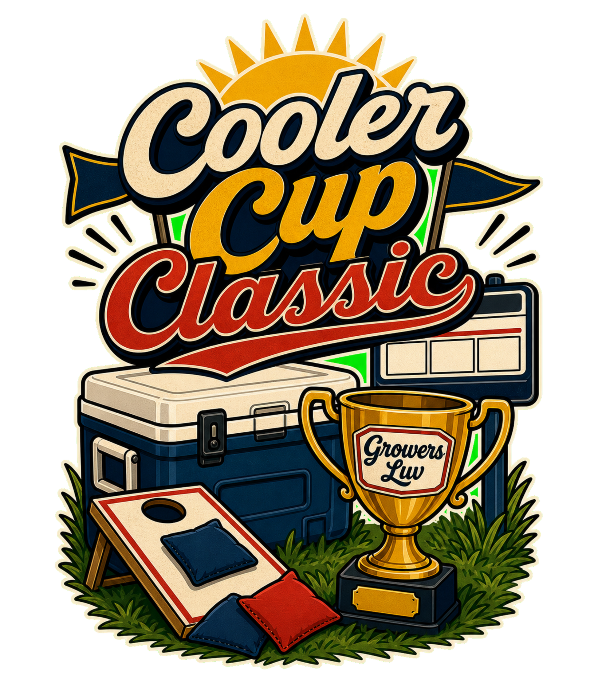 Cooler Cup Classic Men's Gildan Graphic Tee artwork detail