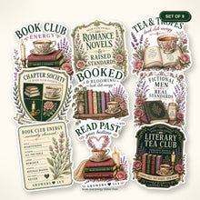 Book Club Energy Sticker Pack - Set of 9