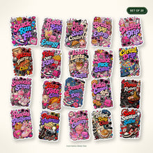 Food Fashion Sticker Pack - Set of 20