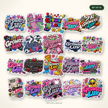 TikTok Youth Fun Sticker Pack - Set of 20