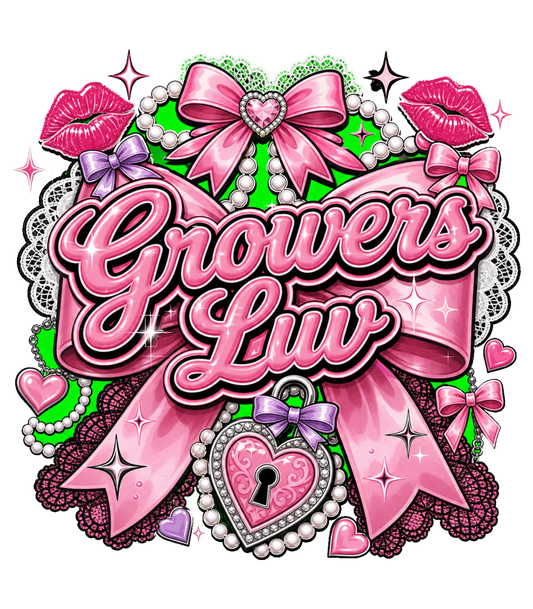 Coquette Bow Youth Graphic Tee artwork detail