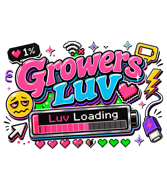Luv Loading Youth Graphic Tee artwork detail