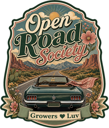 Open Road Society Large Natural Tote Bag