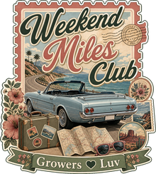Weekend Miles Club Women's Bella Canvas Graphic Tee