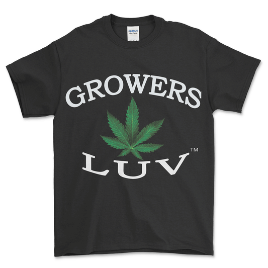 Growers Luv T-Shirt Black