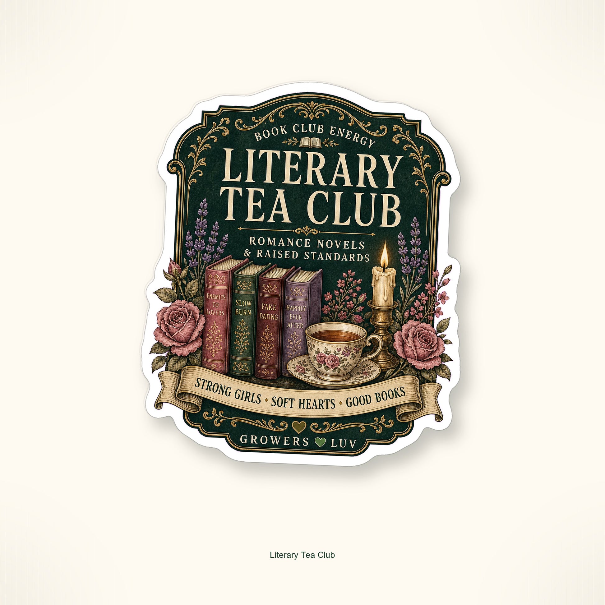 Book Club Energy Sticker Pack - Set of 9 image 11