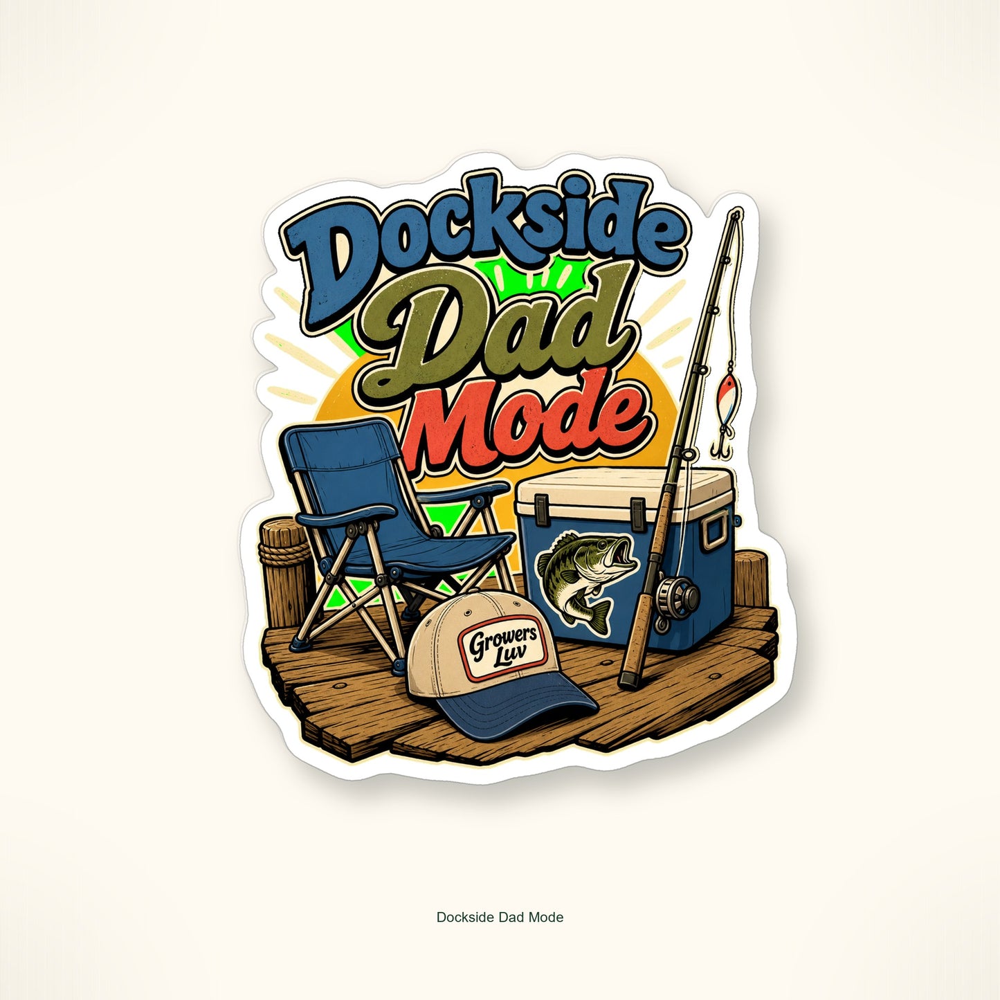 Fishing & Lake Days Sticker Pack - Set of 10 image 7
