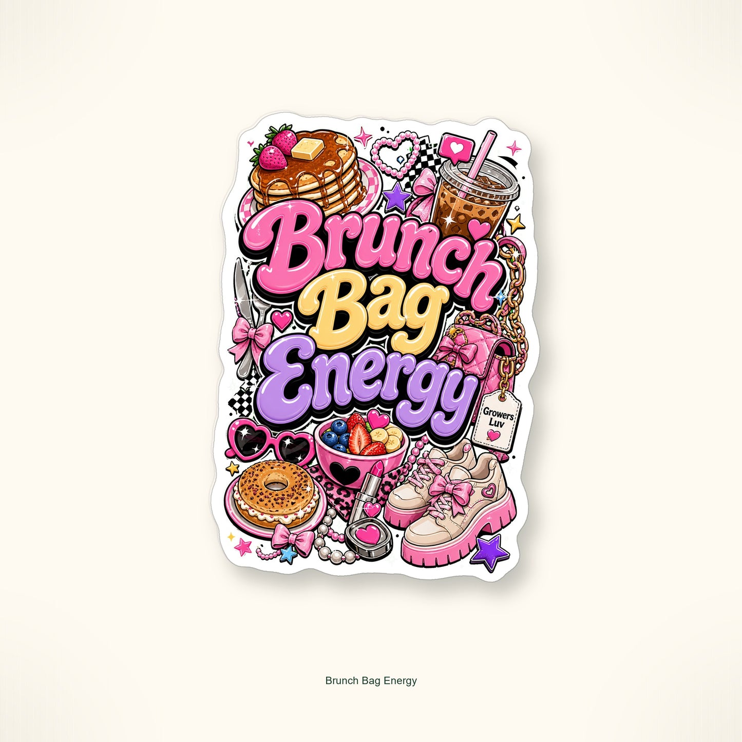 Food Fashion Sticker Pack - Set of 20 image 6