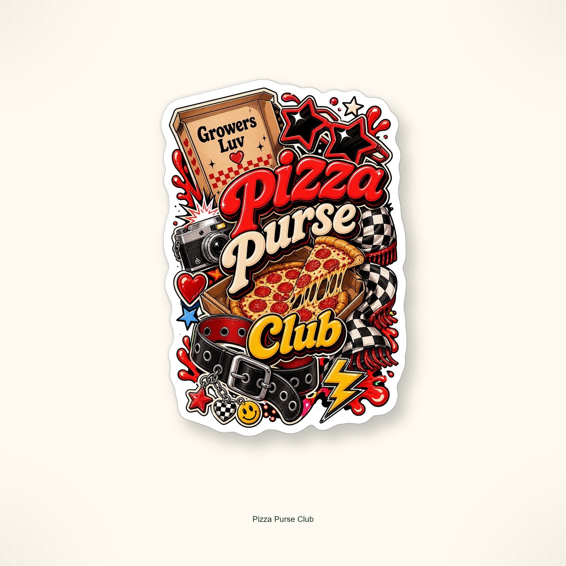 Food Fashion Sticker Pack - Set of 20 image 8