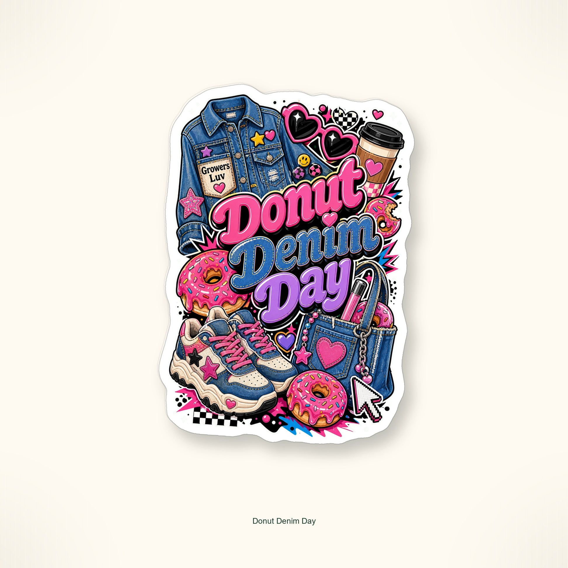Food Fashion Sticker Pack - Set of 20 image 15