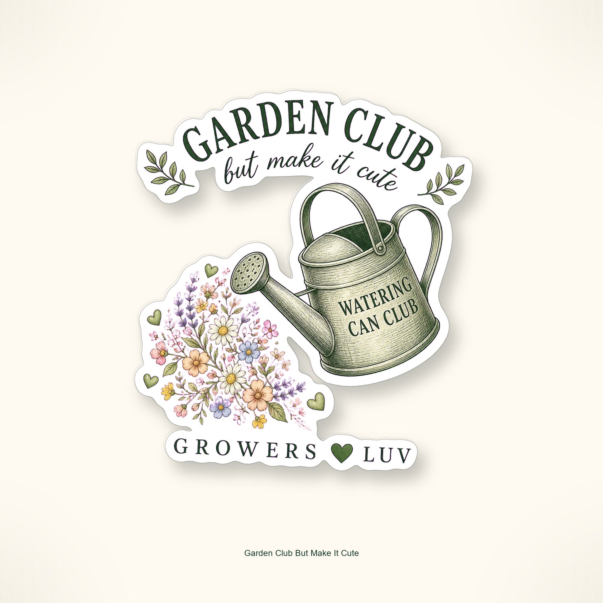 Garden Club But Make It Cute Sticker Pack - Set of 9 image 4