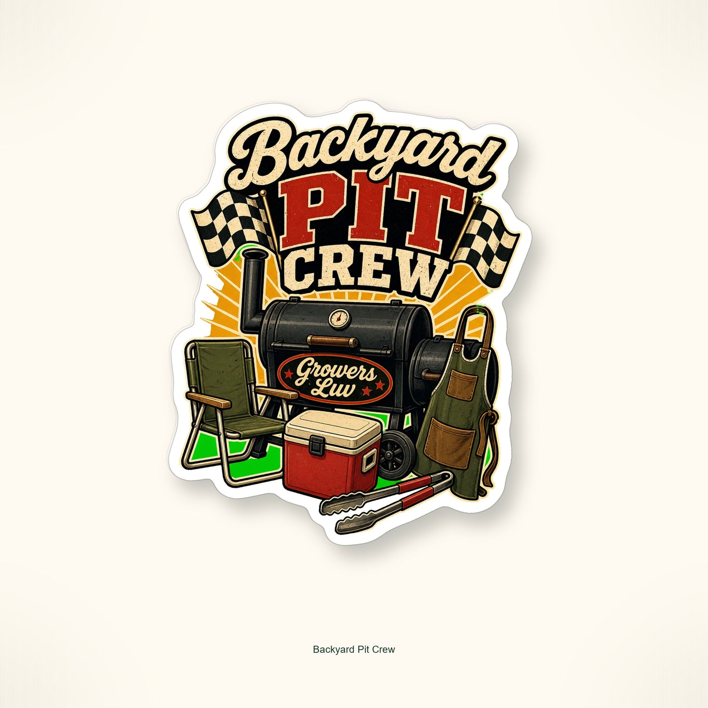 Grill & Chill BBQ Sticker Pack - Set of 10 image 4