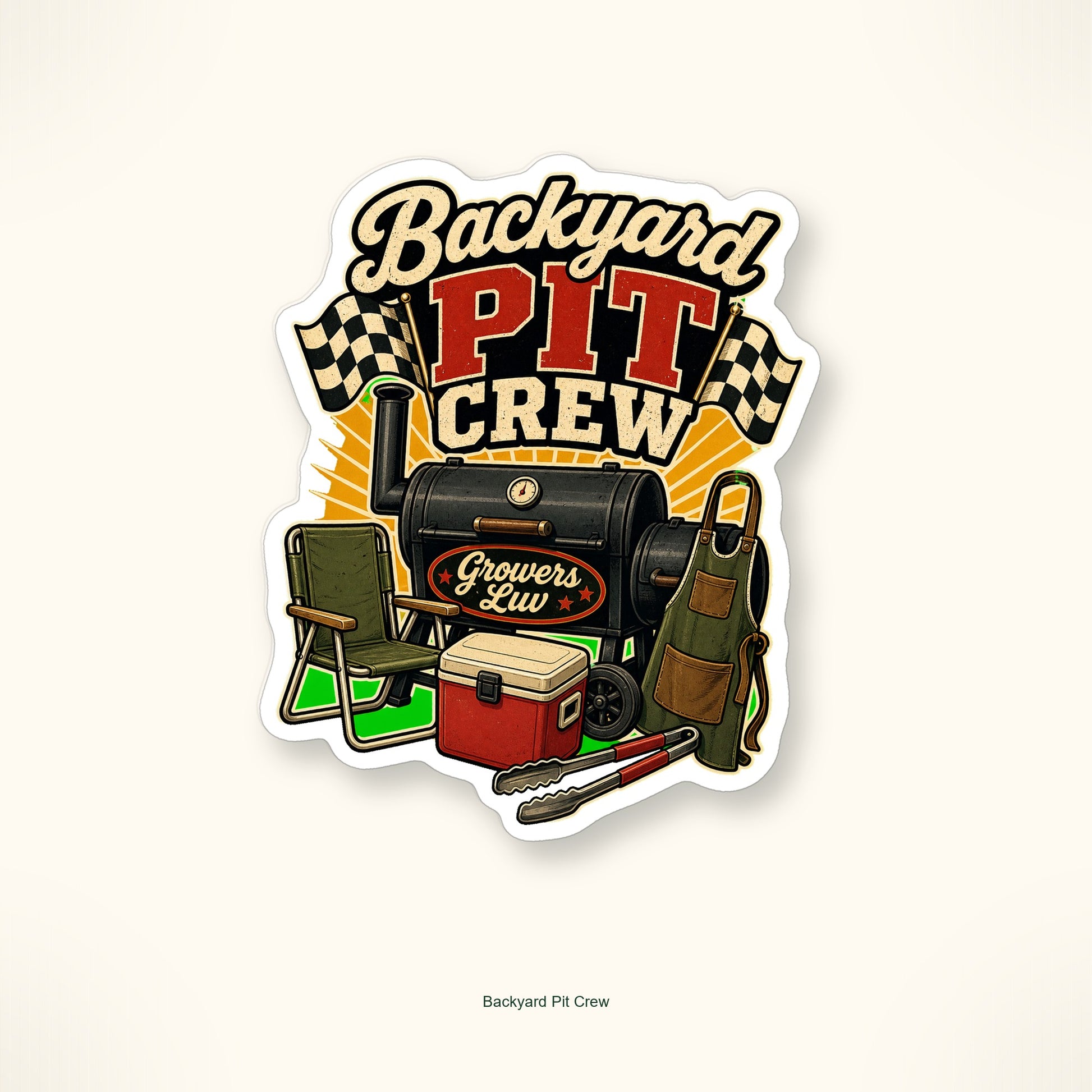 Grill & Chill BBQ Sticker Pack - Set of 10 image 4