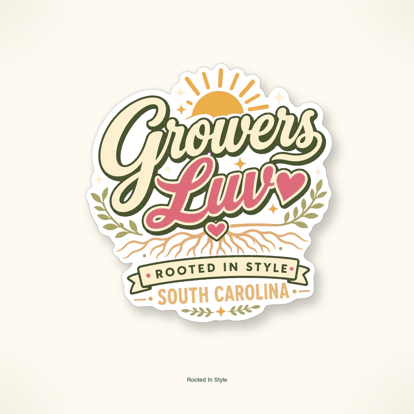 Growers Luv Roots Sticker Pack - Set of 20 image 5