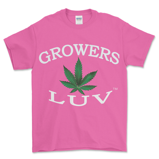 Growers Luv T-Shirt Pink