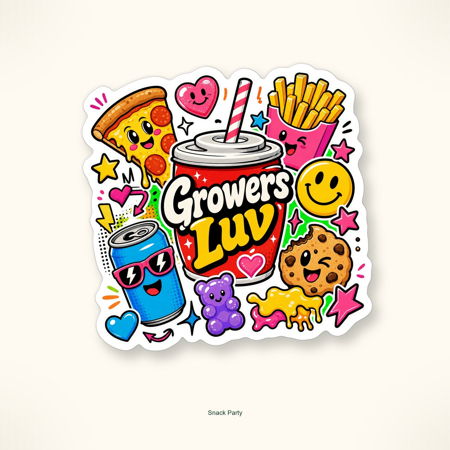 TikTok Youth Fun Sticker Pack - Set of 20 image 15