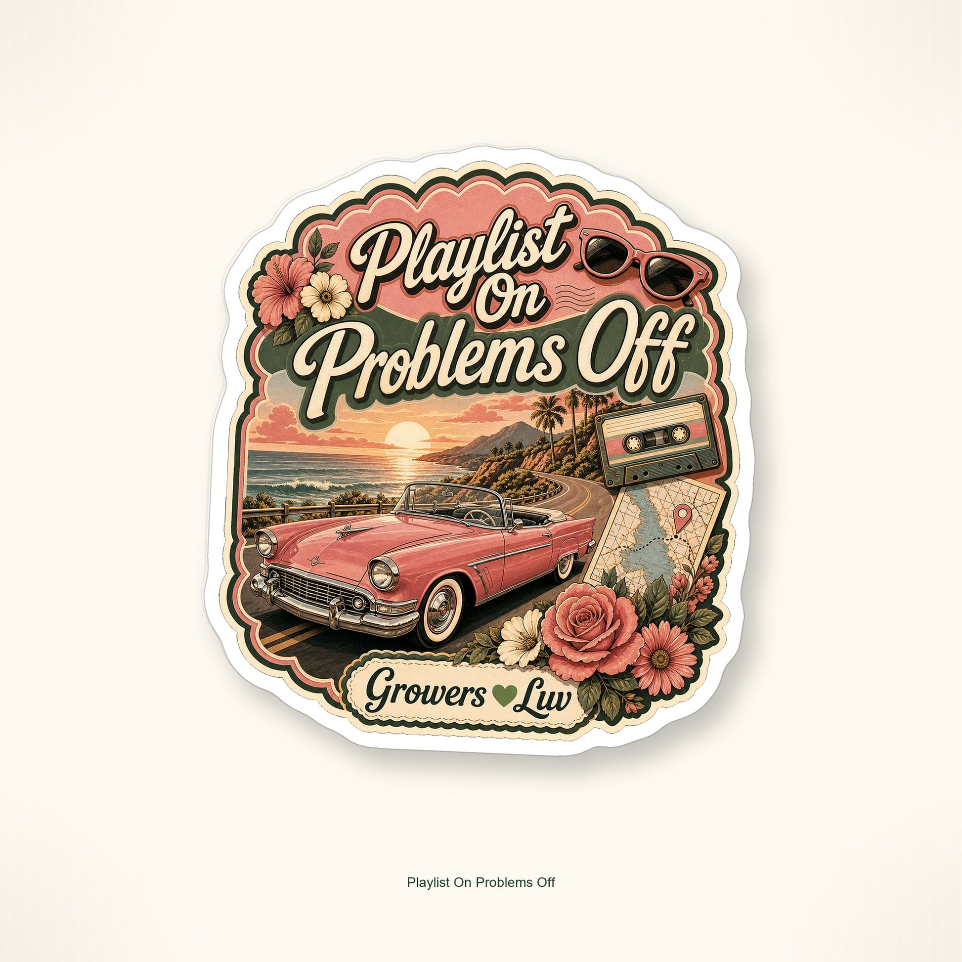 Vintage Road Trip Sticker Pack - Set of 9 image 4