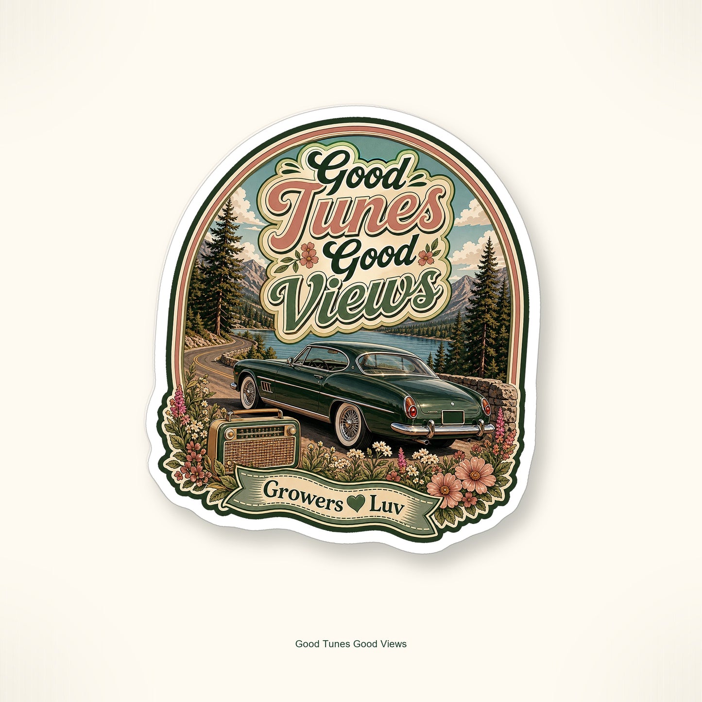 Vintage Road Trip Sticker Pack - Set of 9 image 5