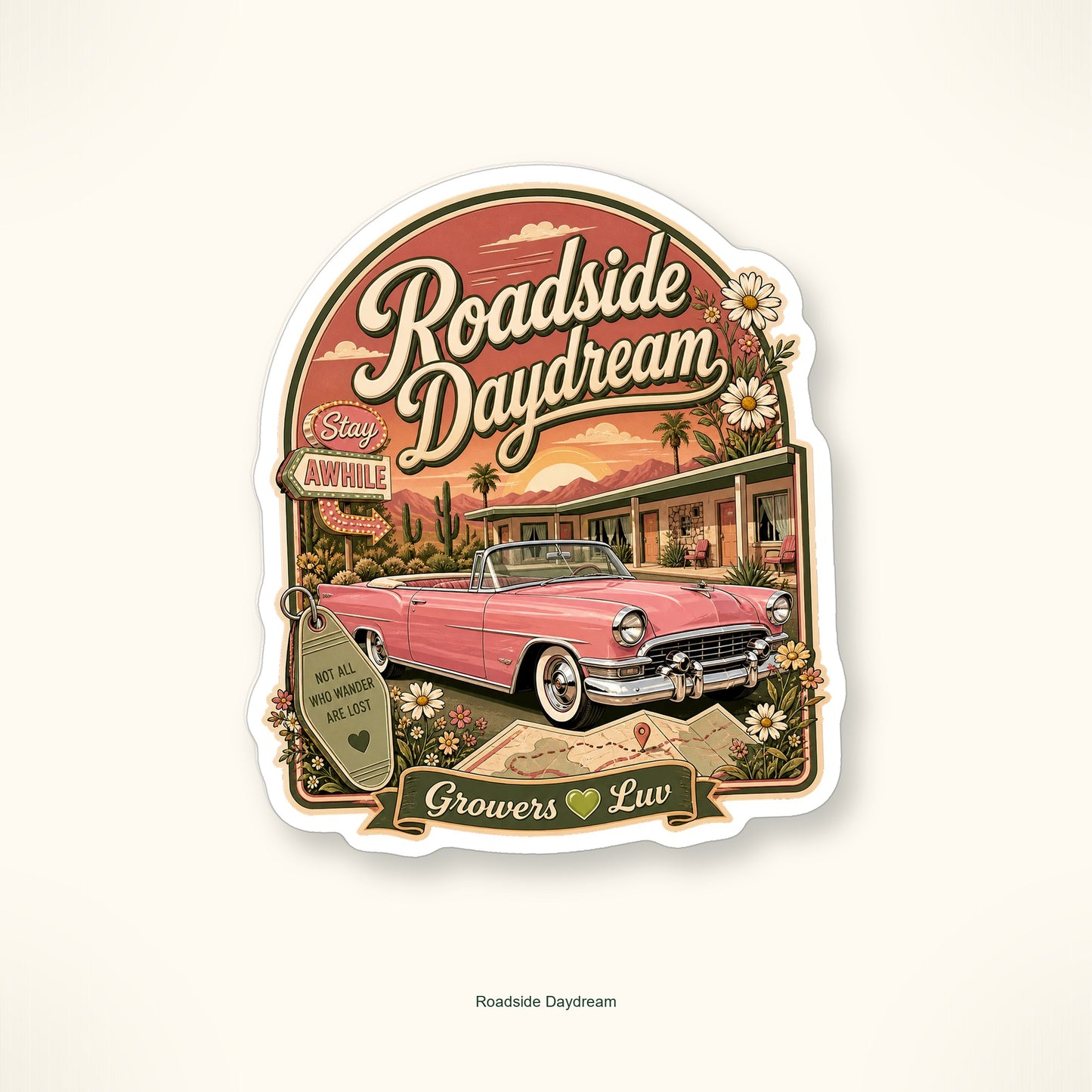 Vintage Road Trip Sticker Pack - Set of 9 image 6